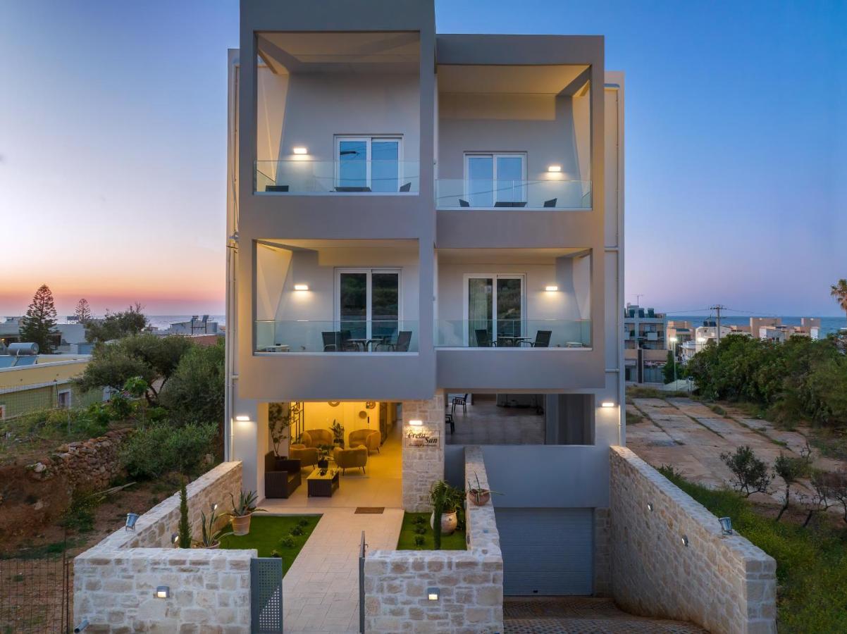 Creta Sun Luxury Apartments 罗希姆诺 外观 照片
