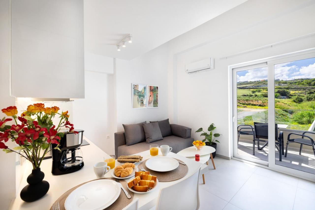 Creta Sun Luxury Apartments 罗希姆诺 外观 照片