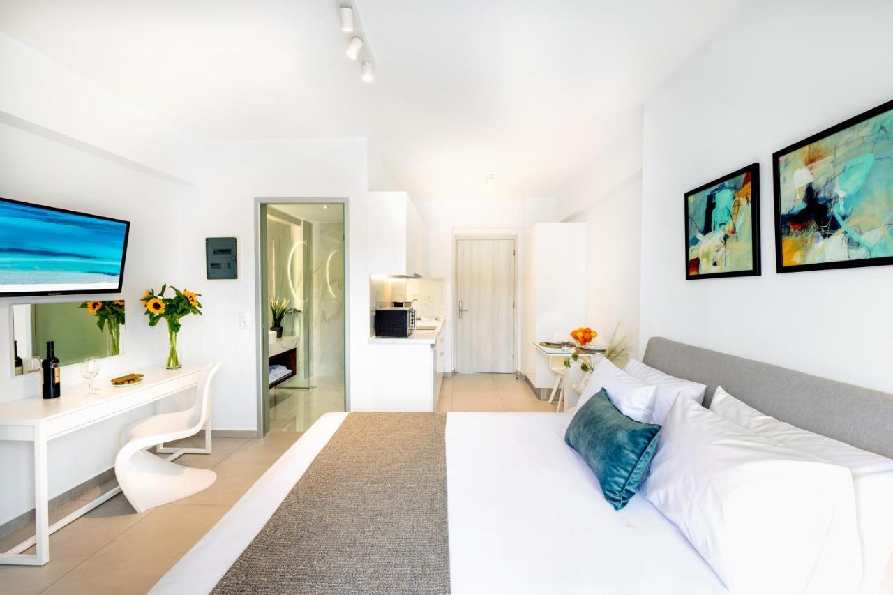 Creta Sun Luxury Apartments 罗希姆诺 外观 照片