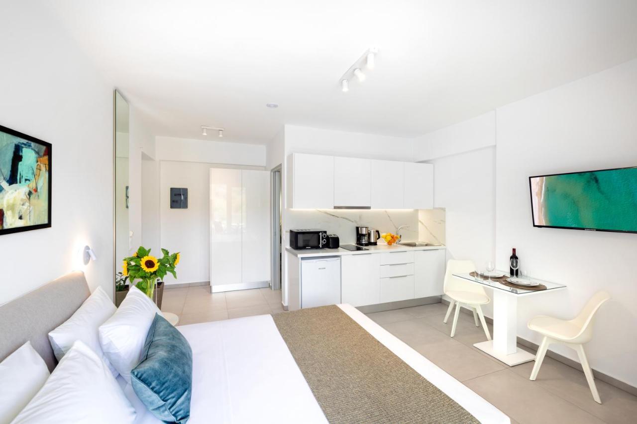 Creta Sun Luxury Apartments 罗希姆诺 外观 照片