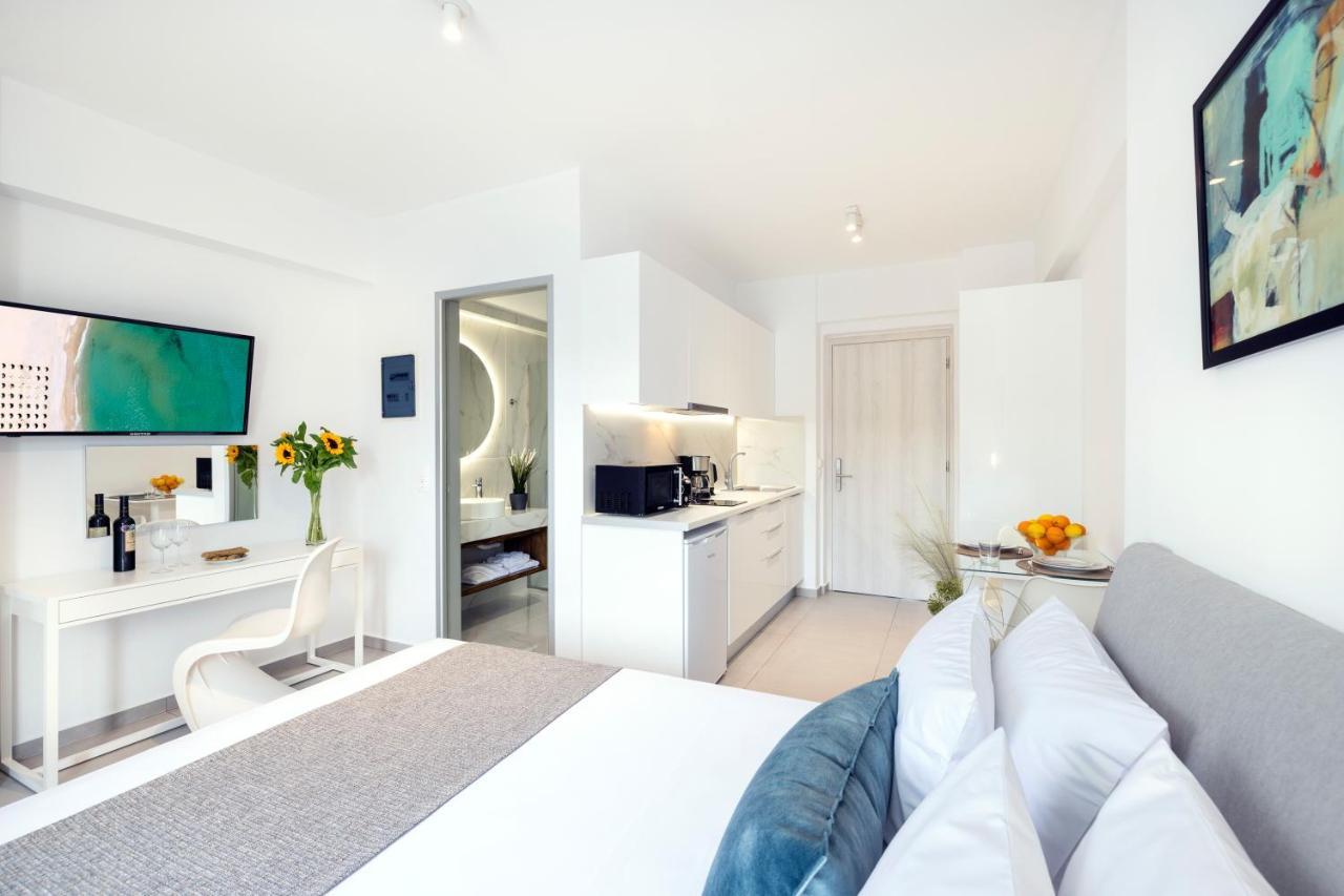 Creta Sun Luxury Apartments 罗希姆诺 外观 照片