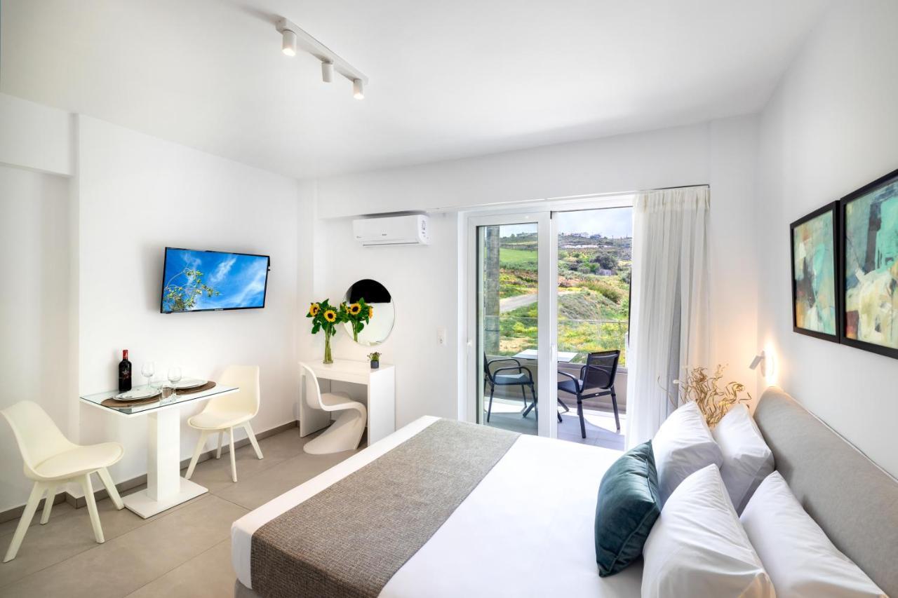 Creta Sun Luxury Apartments 罗希姆诺 外观 照片