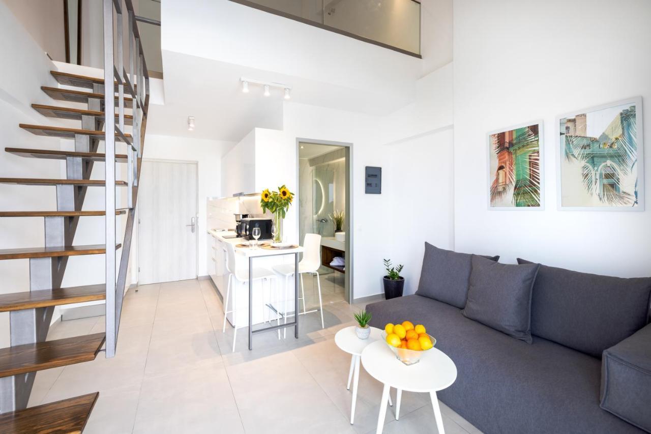 Creta Sun Luxury Apartments 罗希姆诺 外观 照片