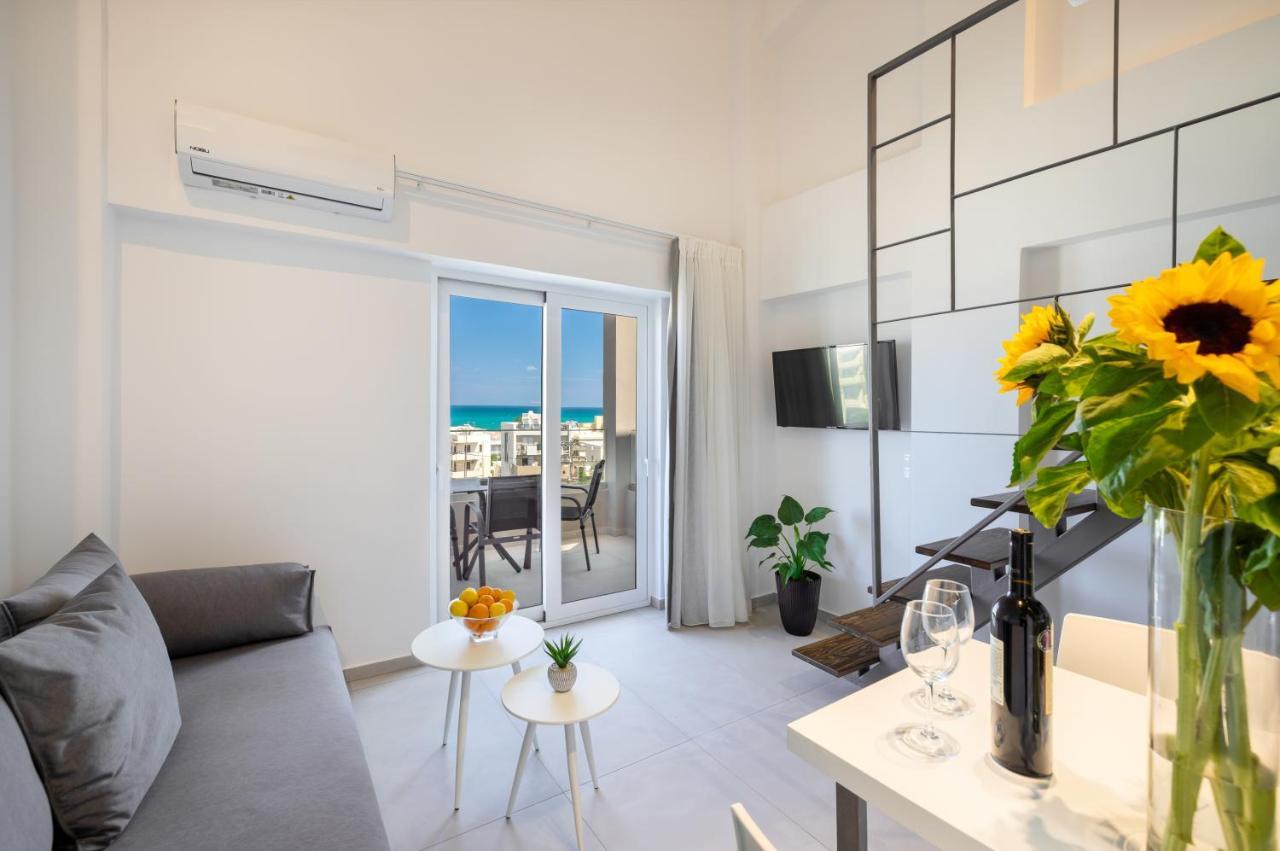 Creta Sun Luxury Apartments 罗希姆诺 外观 照片